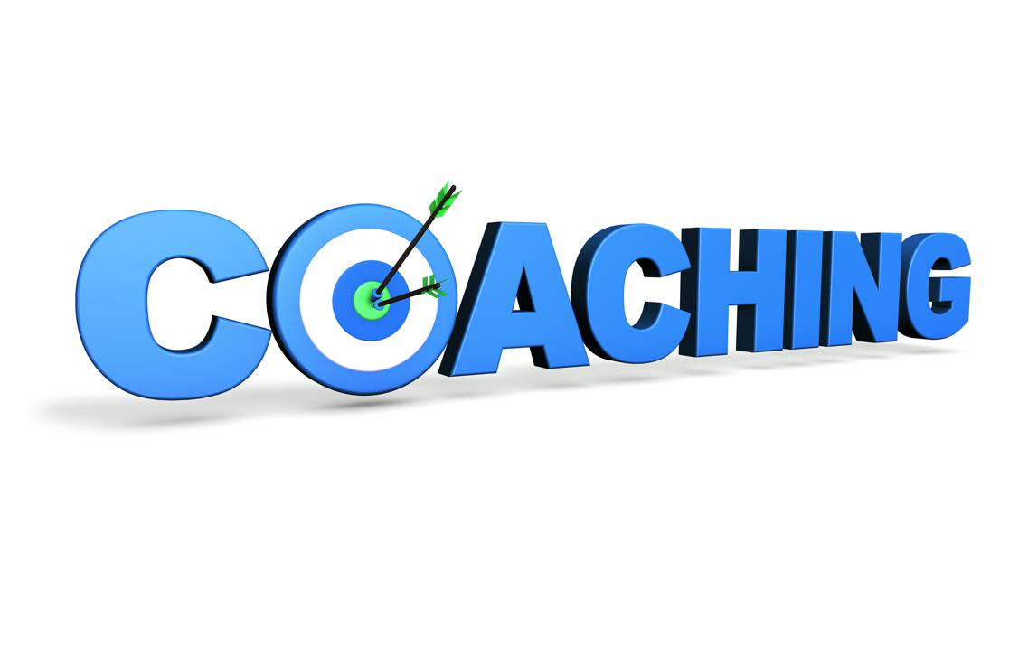 « Coaching » in 3D letters